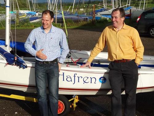 Phil (left) & Jeremy at Thornbury SC Bon Voyage	 © Nigel Goldsmith